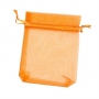Bolsa De Organza Naranja Oscuro 7 X 10