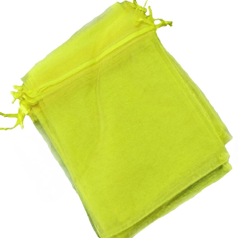 Bolsitas De Organza Amarilla 10 X 13 Bolsitas De Organza Amarilla 10 X 13