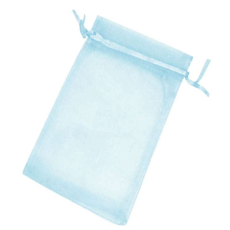 Bolsitas De Organza Azul Claro 10 X 13 Bolsitas De Organza Azul Claro 10 X 13