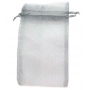 Bolsa De Organza Plata 9 X 15