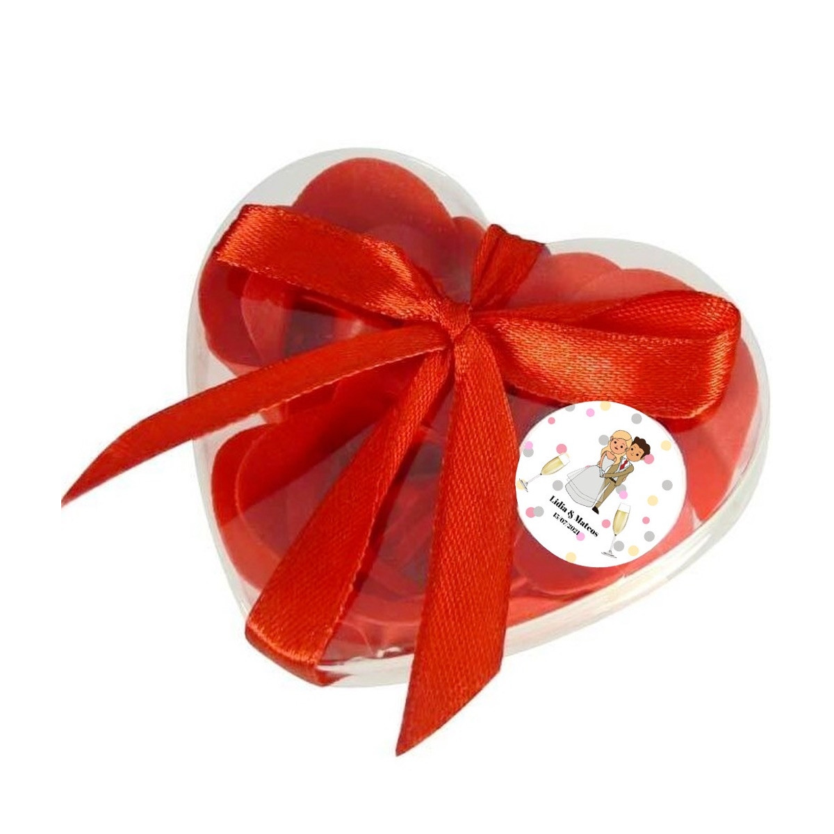 Jabón detalle boda personalizado