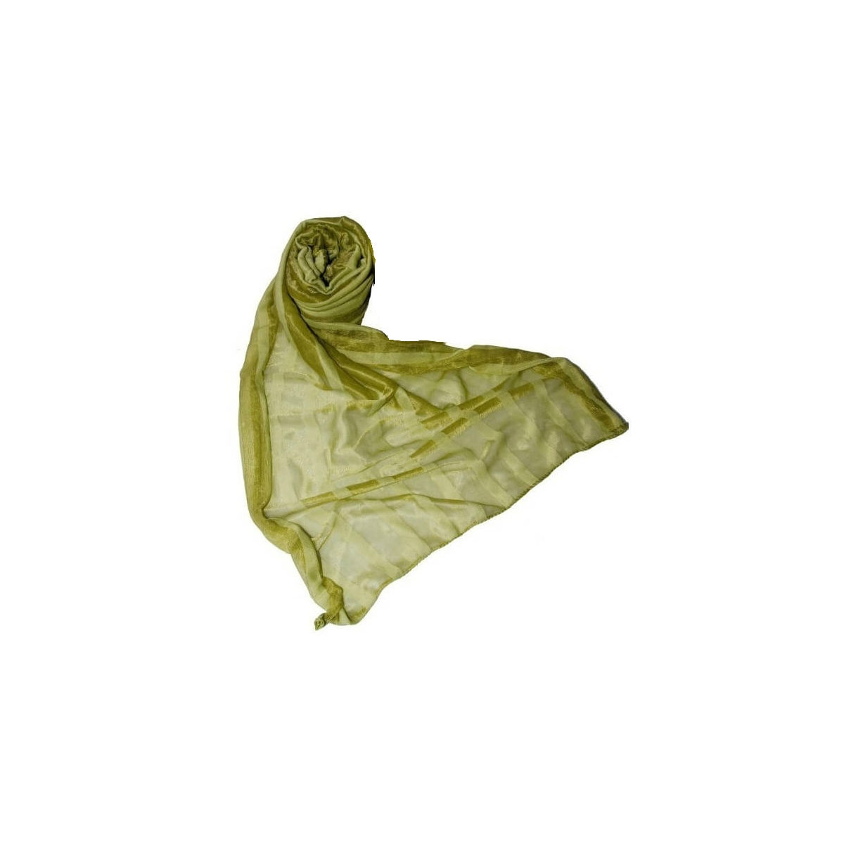 Pashmina verde con textura ligera: un detalle con alma natural para regalar