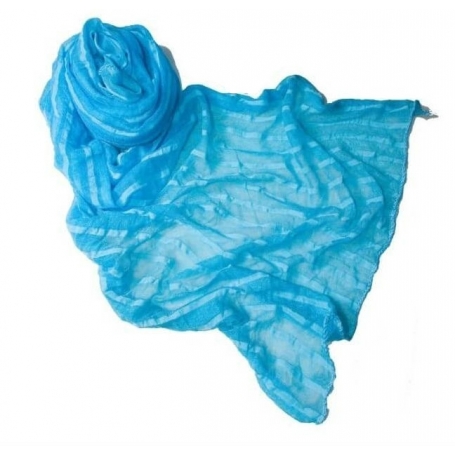 Pashmina azul turquesa