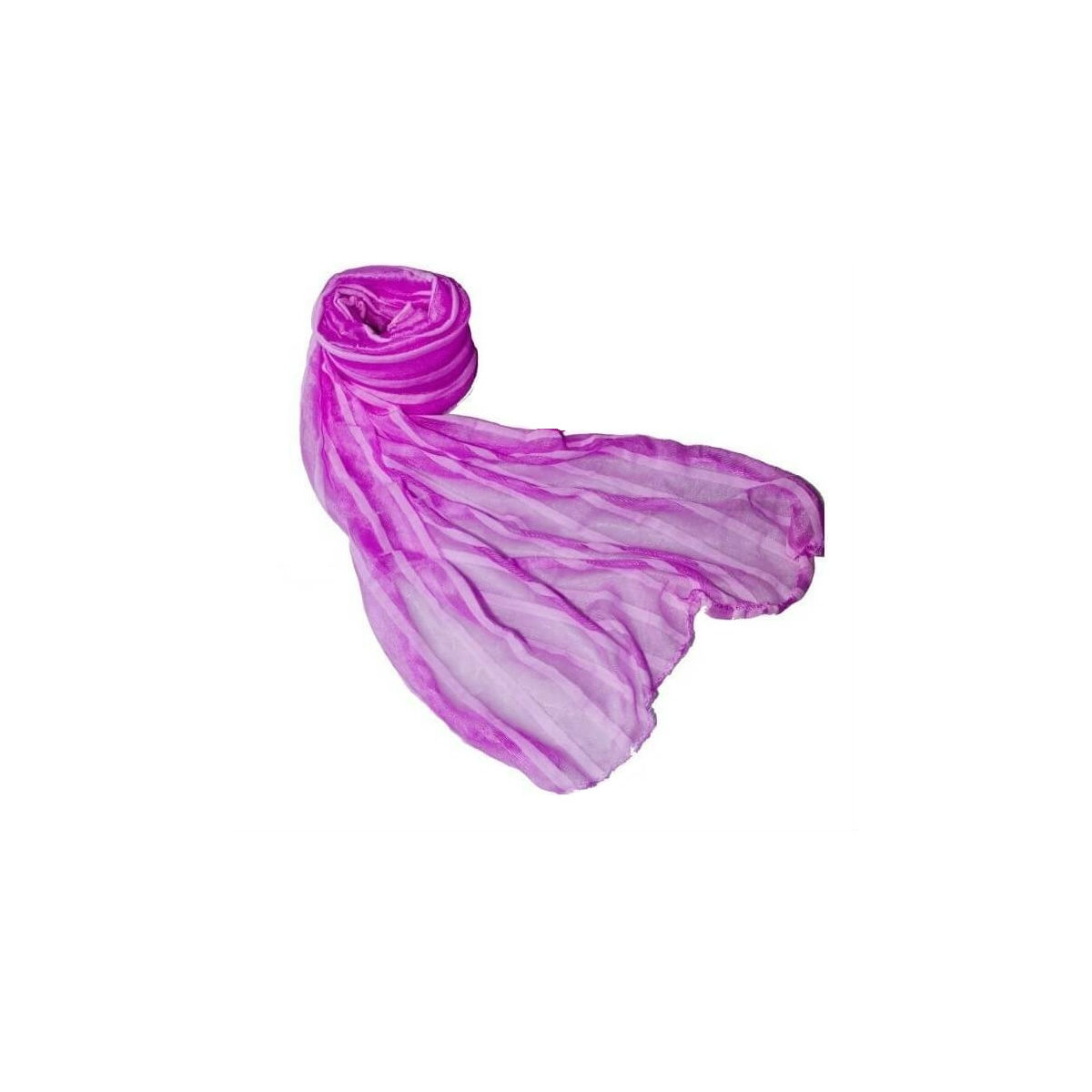 Detalles para Eventos Pashmina Morada con Textura Translúcida