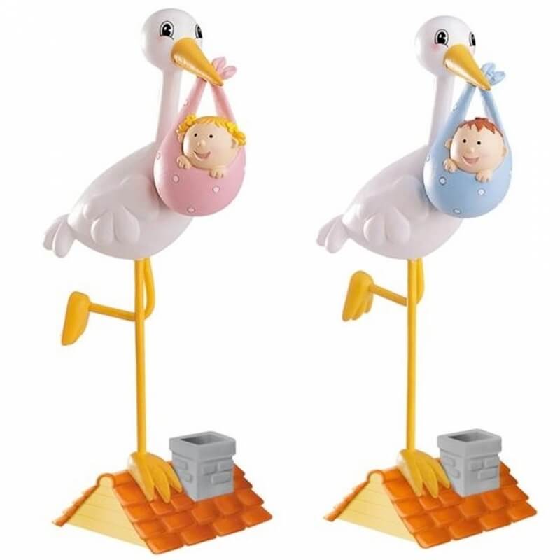 Figura Cigüeña Bebe Para Tarta De Bautizo Figura Cigüeña Bebe Para Tarta De Bautizo