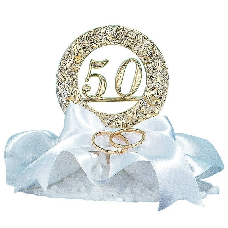 Figura Tarta Alianzas Bodas De Oro Figura Tarta Alianzas Bodas De Oro
