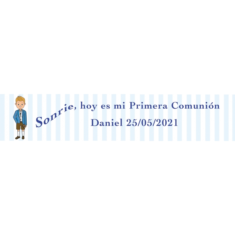 Adhesivo Comunión Niño Adhesivo Comunión Niño