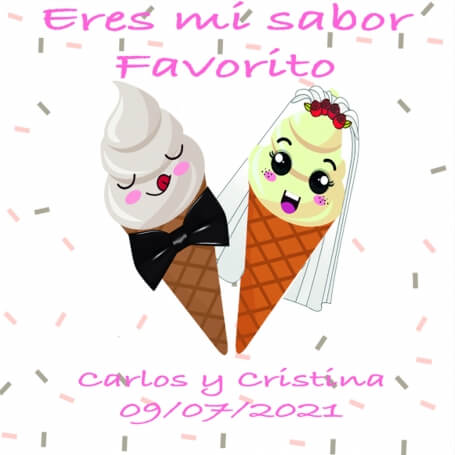 Adhesivo Helado