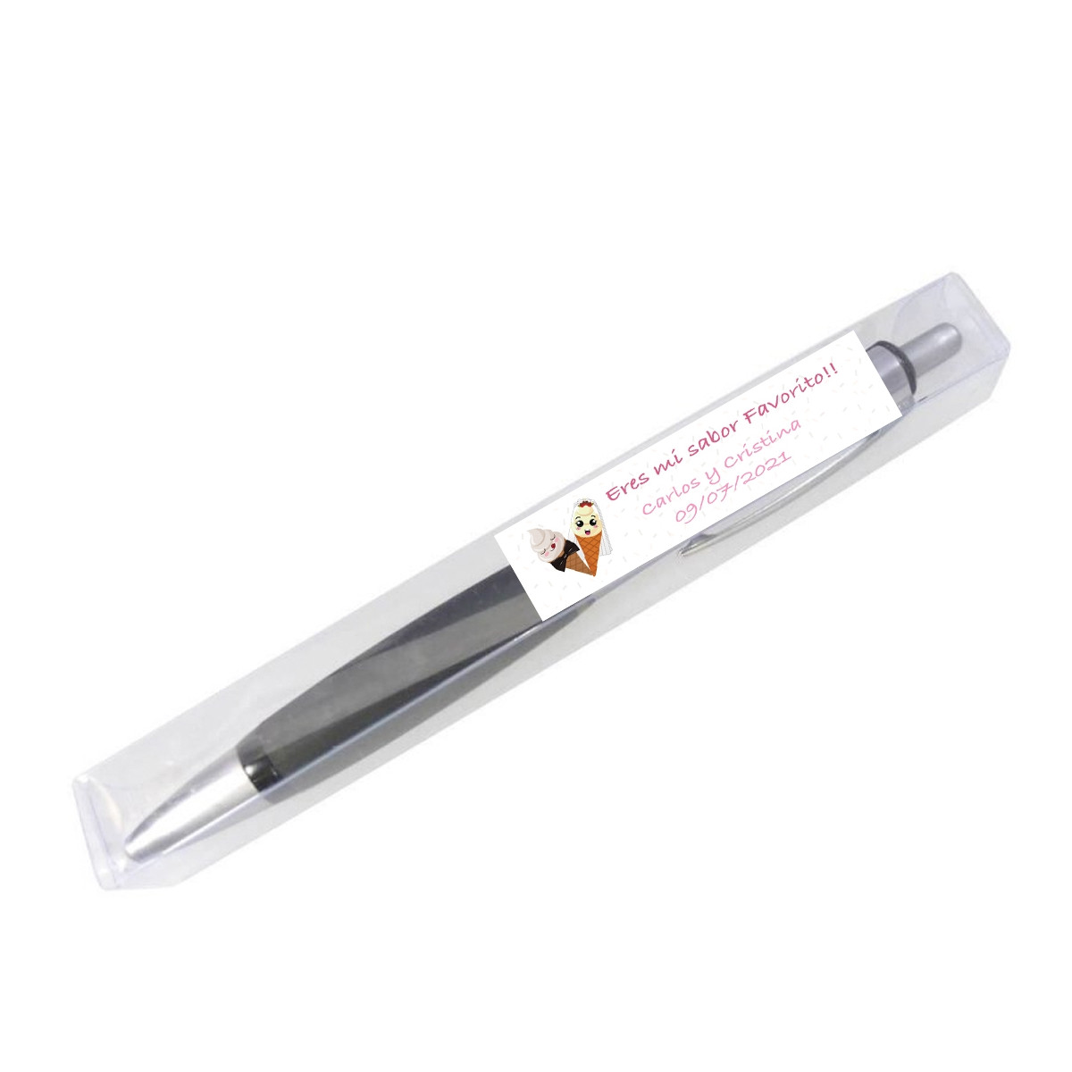 Bolígrafo boda personalizado