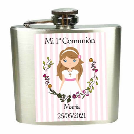 Petaca Comunión Niña Detalles Personalizados