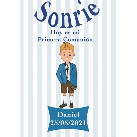 Adhesivo Niño Comunión