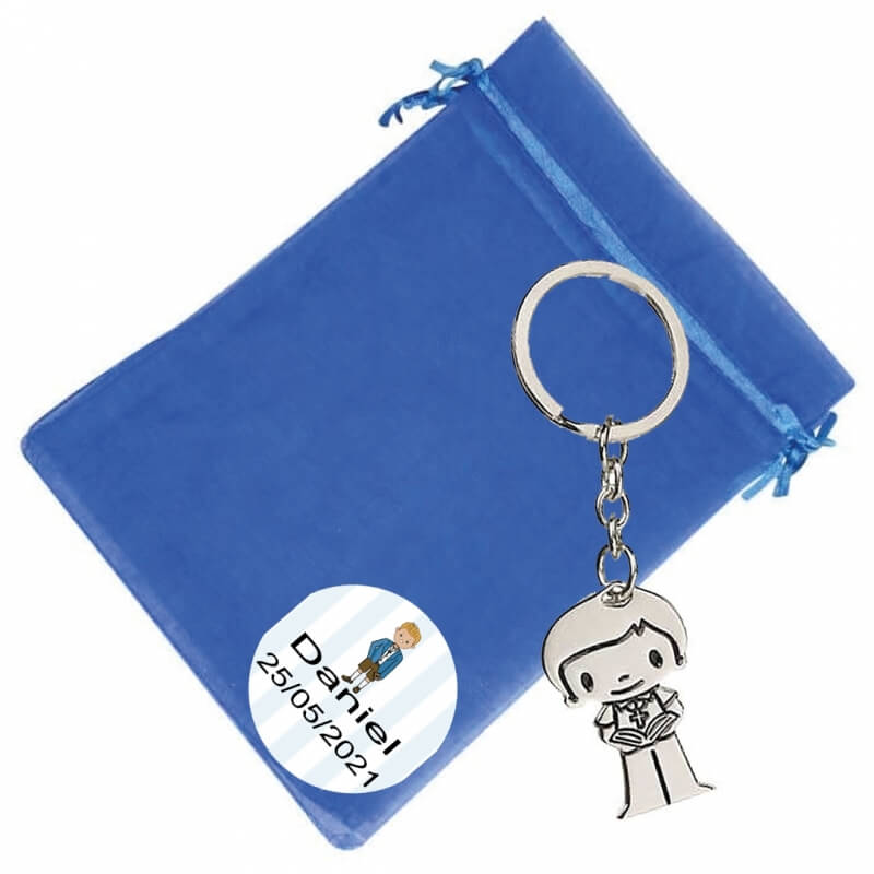 Llavero Niño Detalles De Comunión Personalizados Llavero Niño Detalles De Comunión Personalizados