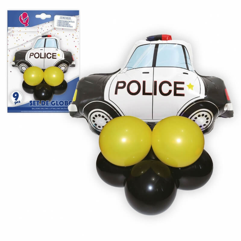 Pack Globo Policía Pack Globo Policía