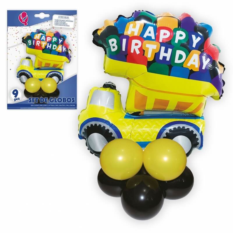 Pack Globos Cumpleaños Poliamida Pack Globos Cumpleaños Poliamida