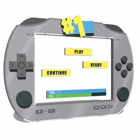 Photocall de videoconsola