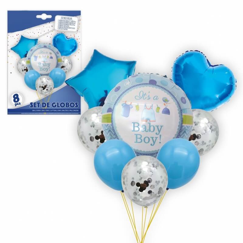 cumpleaños rojos 60 piezas de globos azules globos para decoraciones de nacimiento de bebés bodas globos de bautismo para bebés 