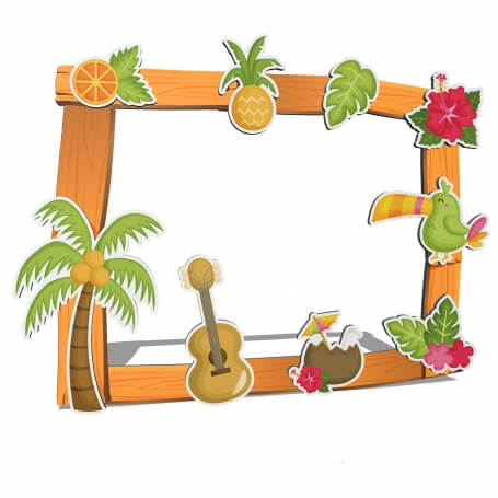 Photocall Hawaiano