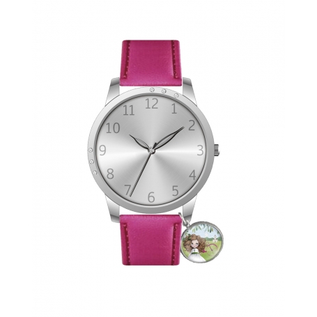 Reloj niña rosa