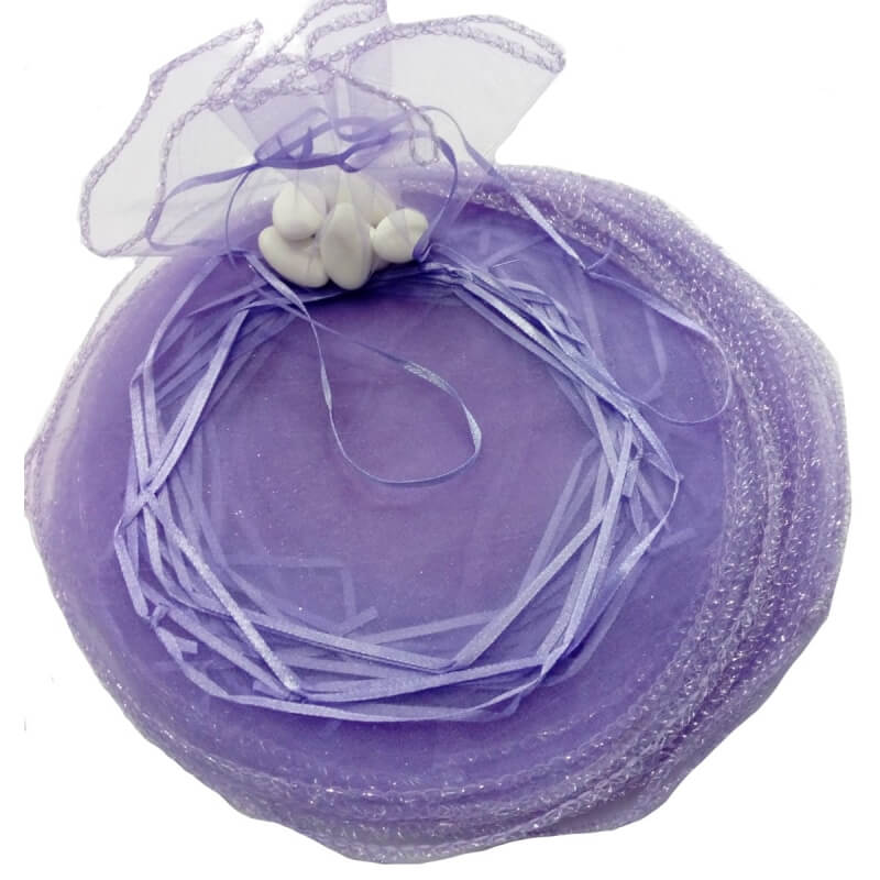 Bolsa De Organza Para Arroz Color Lila Oscuro Bolsa De Organza Para Arroz Color Lila Oscuro