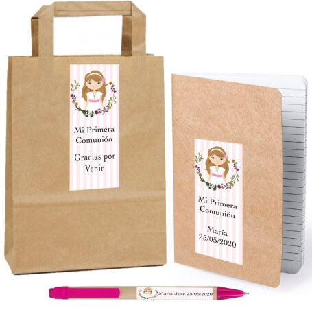 Libreta Comunión Detalles Personalizados