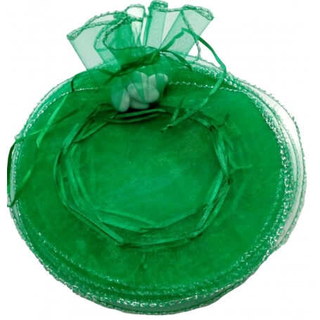 Bolsas Redondas De Organza