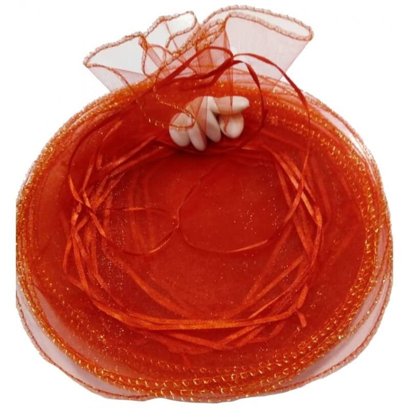 Bolsa De Organza Para Arroz Color Roja Y Para Pétalos Bolsa De Organza Para Arroz Color Roja Y Para Pétalos