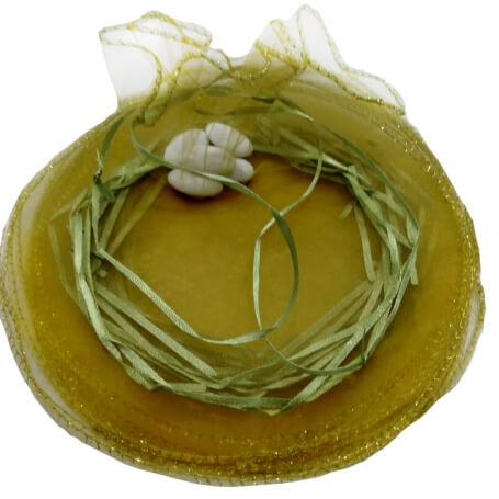Bolsa De Organza Para Arroz Color Verde Oscuro