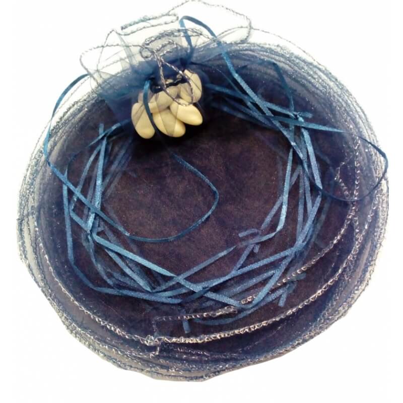 Bolsa De Organza Para Arroz Color Azul Marino Bolsa De Organza Para Arroz Color Azul Marino