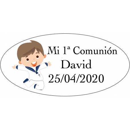Adhesivo Niño Comunión