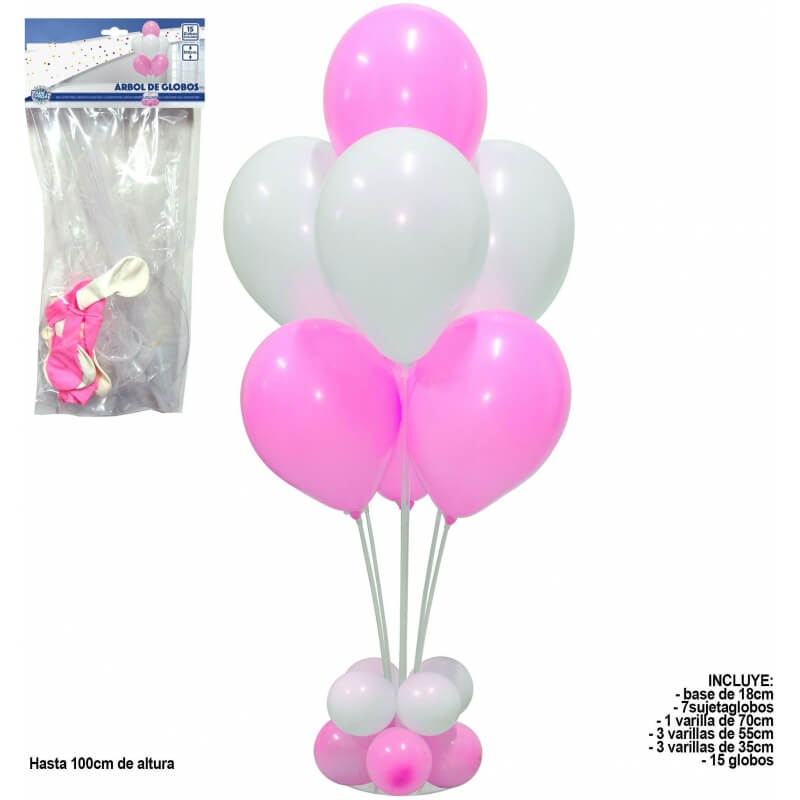 Soporte para decoración con globos