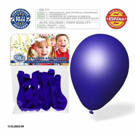 Pack Globo Azul Marino