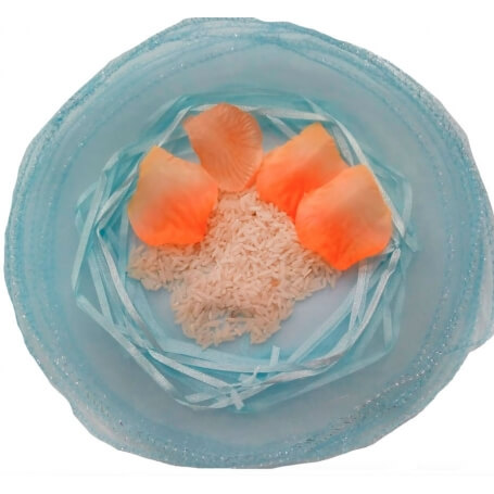 Bolsa De Organza Para Arroz Y Pétalos