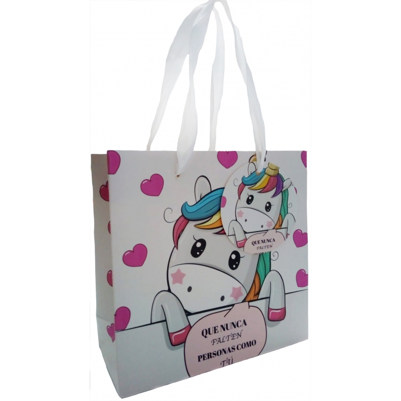 Bolsa regalo unicornio