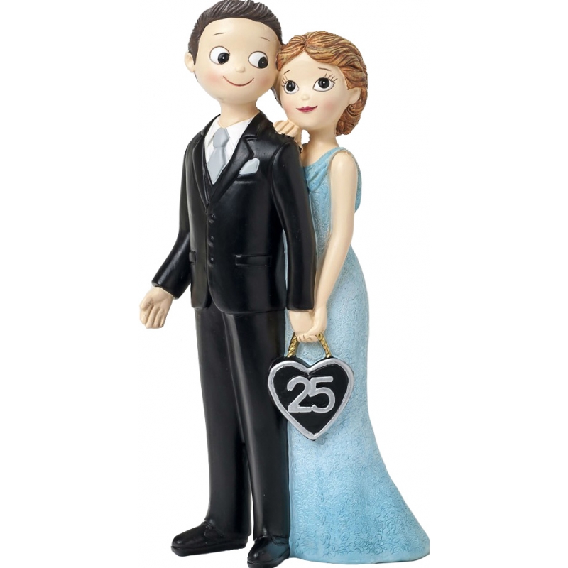 Figura Bodas De Plata Originales Figura Bodas De Plata Originales