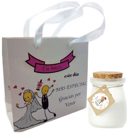 Vela Boda Detalles Personalizados