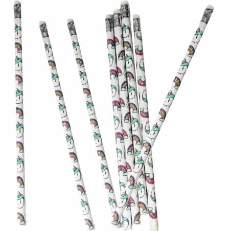 Lápiz Estampado Unicornio