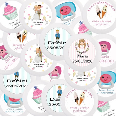 Chapa personalizada niña comunión 