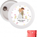 Chapas personalizadas boda 