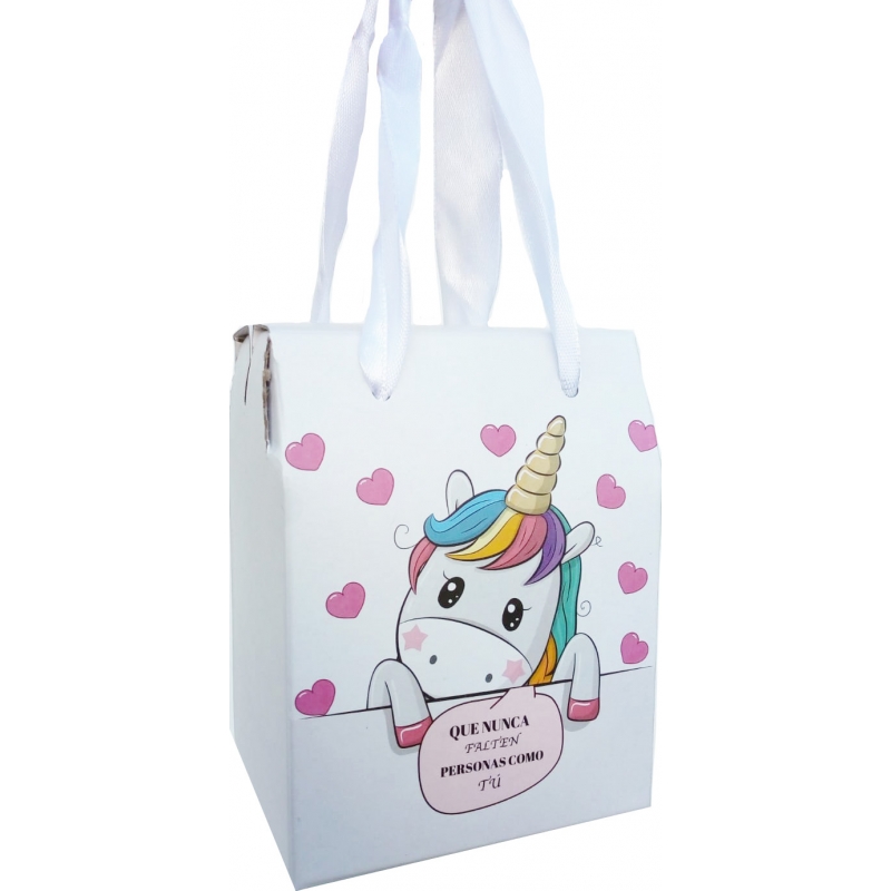 Caja unicornio para regalo