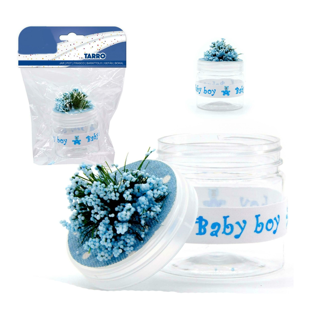 Pack tarro chuches bautizo