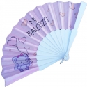 Abanico Recuerdo Bautizo Detalles Personalizados