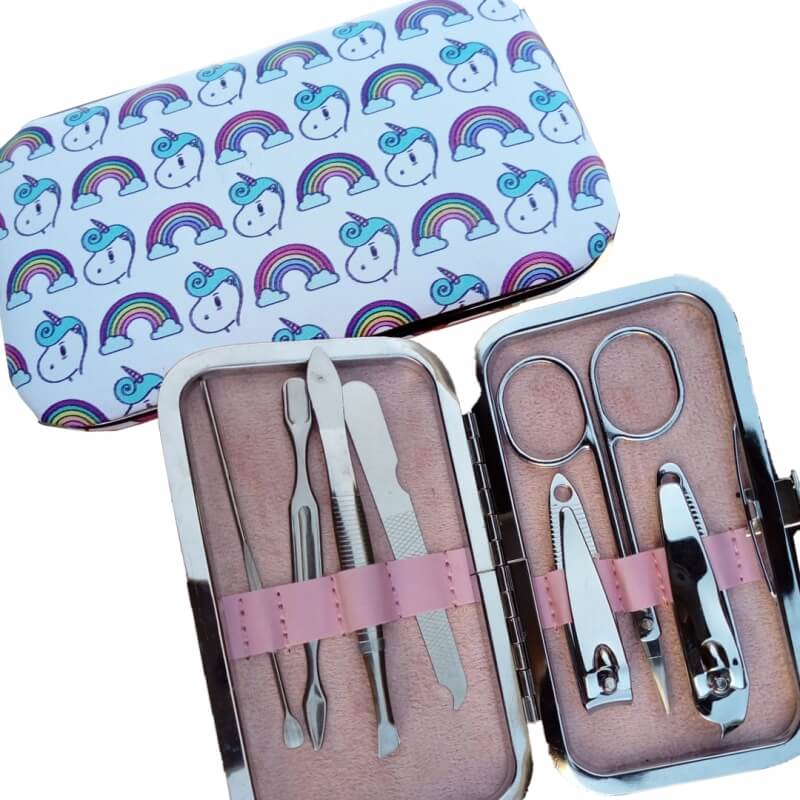 Set manicura unicornio