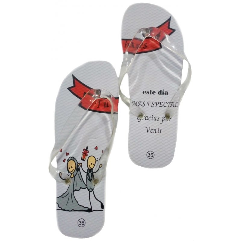 Chanclas Boda Baratas