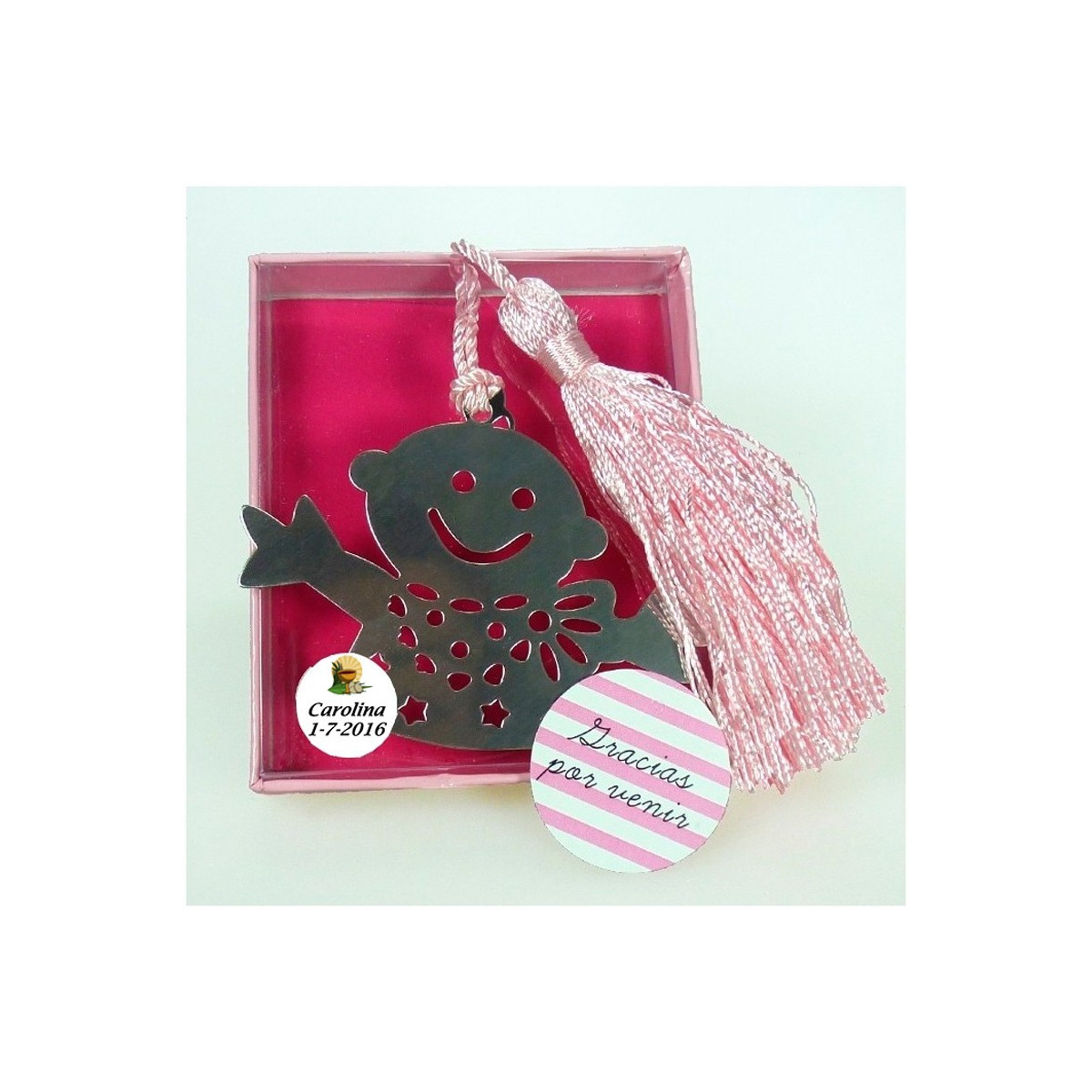 Marcapáginas de comunión personalizado