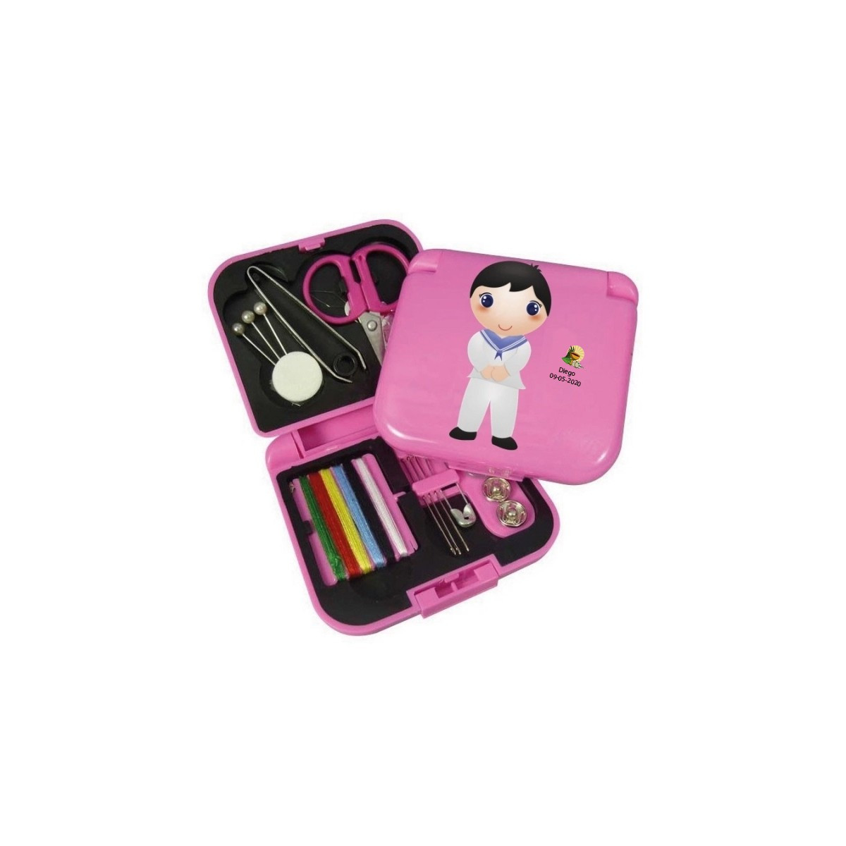 Costureros para regalar en comunión personalizado