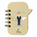 Libreta Con Marcadores Para Comunión De Niño Detalles Personalizados