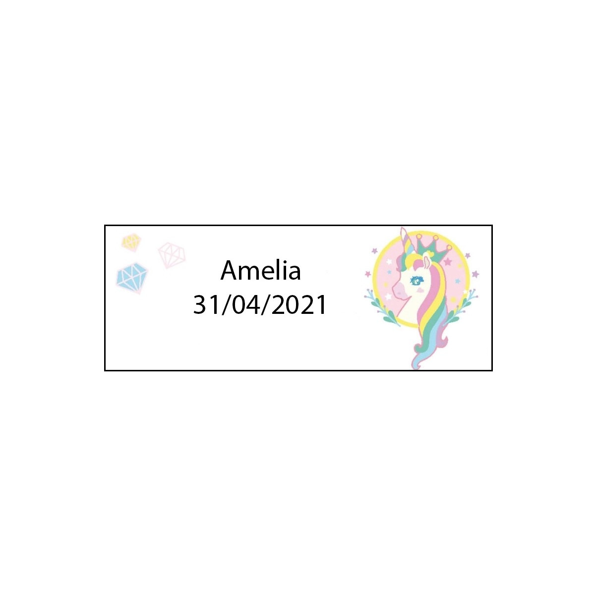 Adhesivos rectangulares
