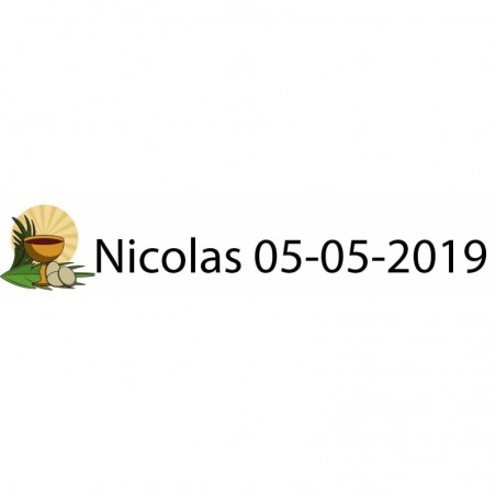 Libretas detalle comunión personalizado