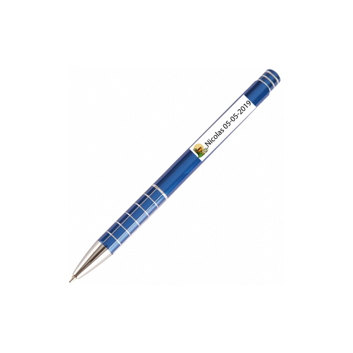 Bolígrafo azul para comunión personalizado