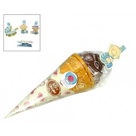 Toallas Con Forma De Helado Detalles Personalizados Bautizo